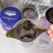 Tea Infuser with Dual-use Coaster Lid - Tea Steeper Strainer