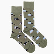 MEN’S FRIDAY TRAVEL ANIMALS, HOBBIES & MORE MISMATCHED SOCKS
