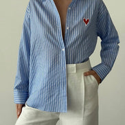 ANA Striped Heart Spring Shirts