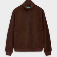 KUWALLA M CHENILLE 1/4 ZIP