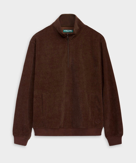 KUWALLA M CHENILLE 1/4 ZIP