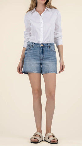 KUT JANE HIGH RISE
LONG SHORT
W/REGULAR HEM