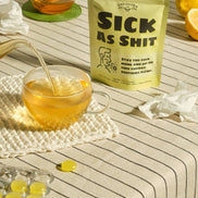 Sick As Shit Herbal tea, 20 Servings, Functional Tea Blend