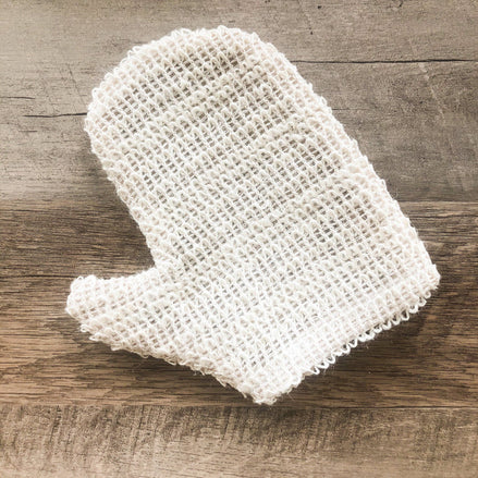Natural Sisal Bath Mitt - Organic Exfoliating glove
