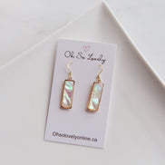 Oh So Lovely VALERIE, Mother of Pearl Earrings