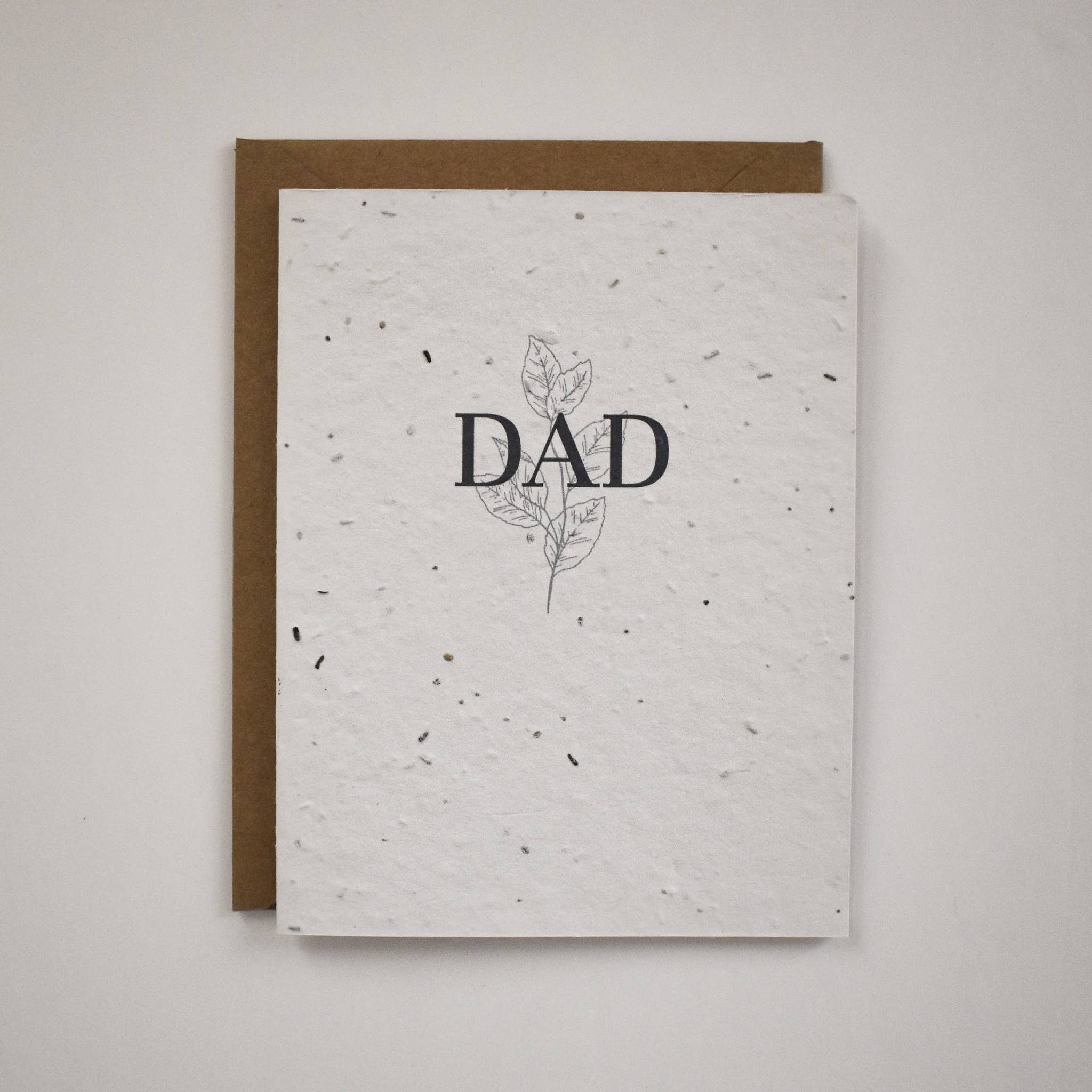THE GOOD CARD 
Plantable Greeting Card - Father's Day - Greenery