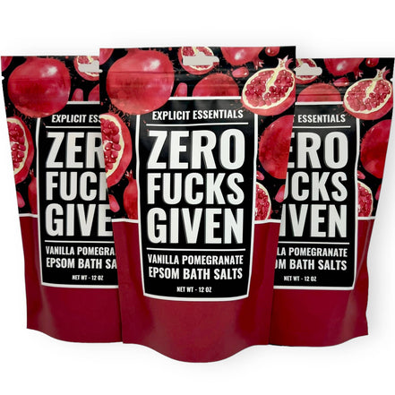 Zero Fucks Given Bath Salts 12oz Bag