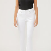 SILVER ISBISTER ANKLE STRAIGHT Lux stretch-WHITE