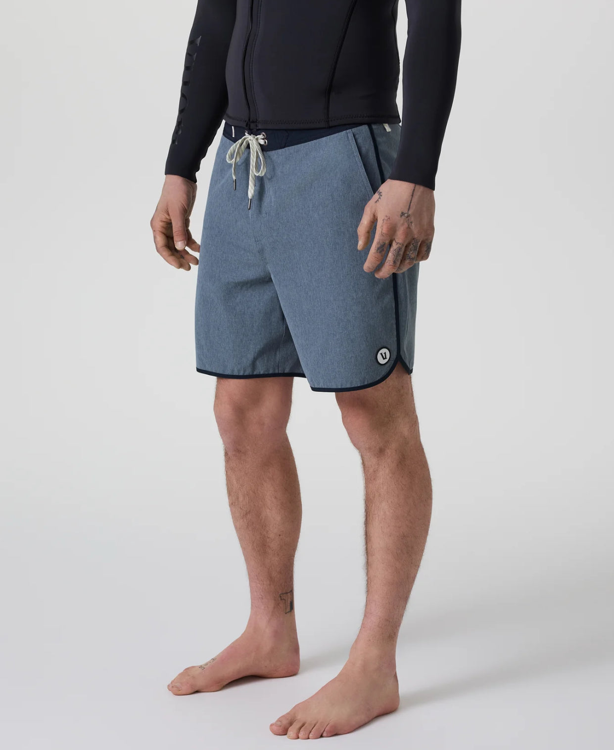 VUORI CRUISE BROADSHORT-PACIFIC LINEN TEXTURE