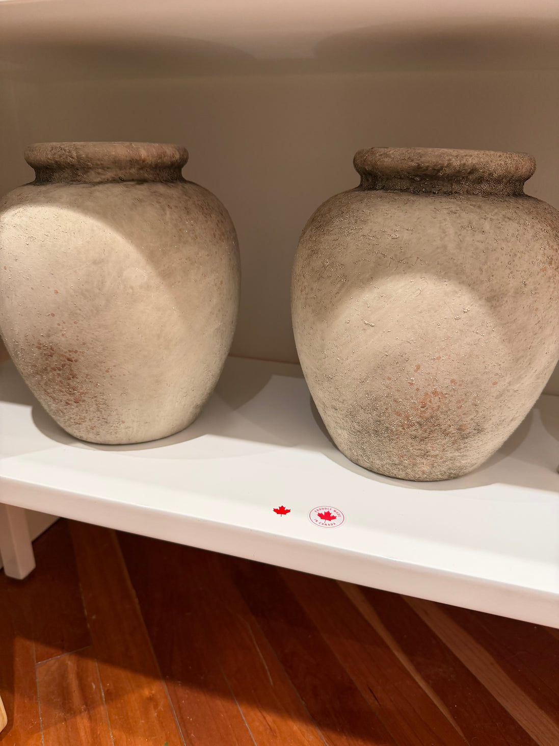 CERAMIC VASE 95 X55 STONE FINISH
