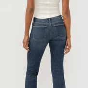 SILVER SUKI Mid Rise Slim Bootcut Luxe Stretch Jeans