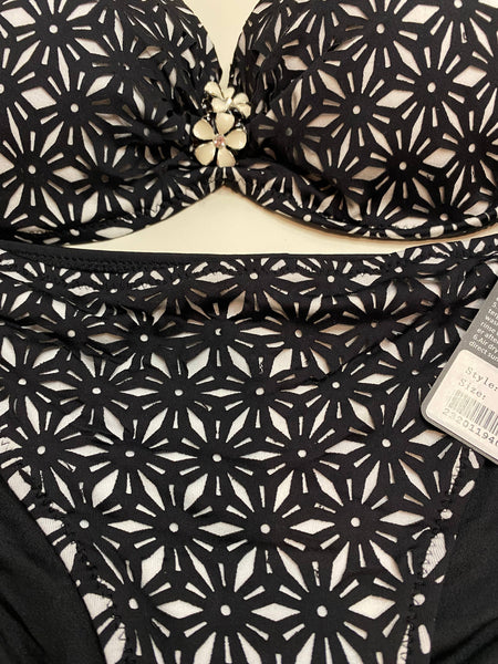 LAZYDAISYSWIMWEAR Streamlined Graceful Contour Elegance Bikini Set
