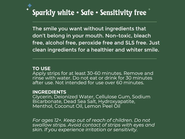 Happy tooth Natural Whitening Strips
