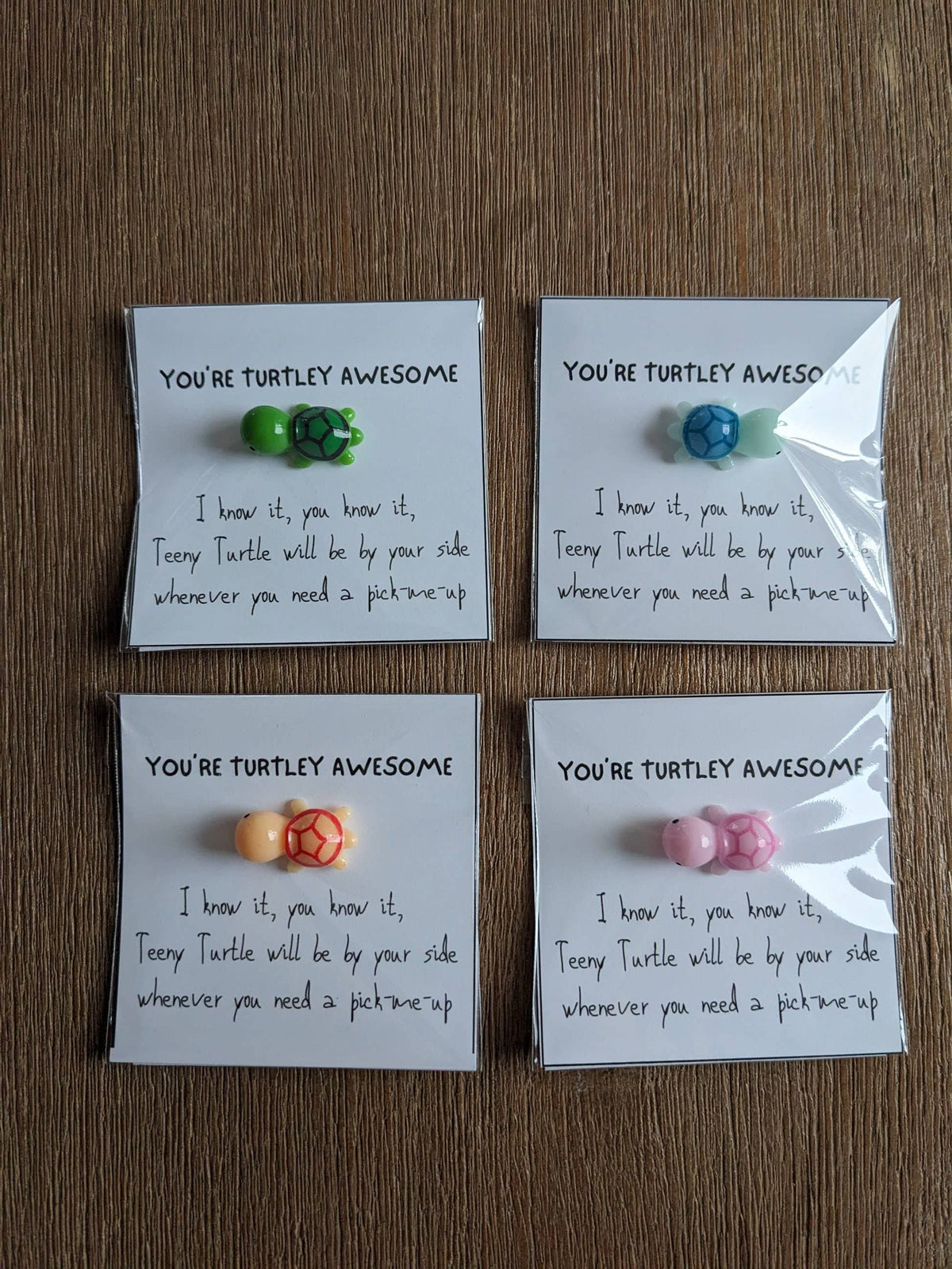 UNLIFTED INK Turtley Awesome Cheer-Up Card with Positivity Message