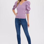 PUFF SHORT SLEEVE PULLOVER