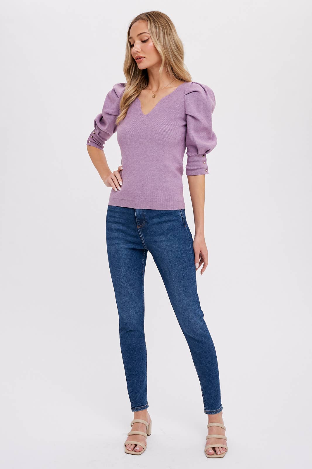 PUFF SHORT SLEEVE PULLOVER