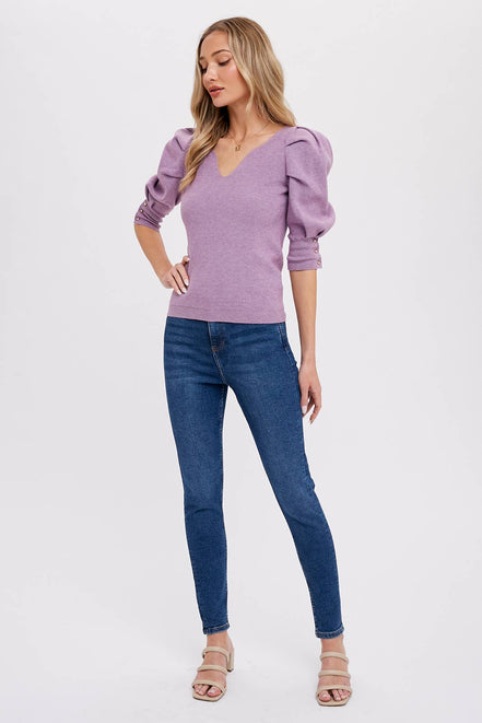 PUFF SHORT SLEEVE PULLOVER