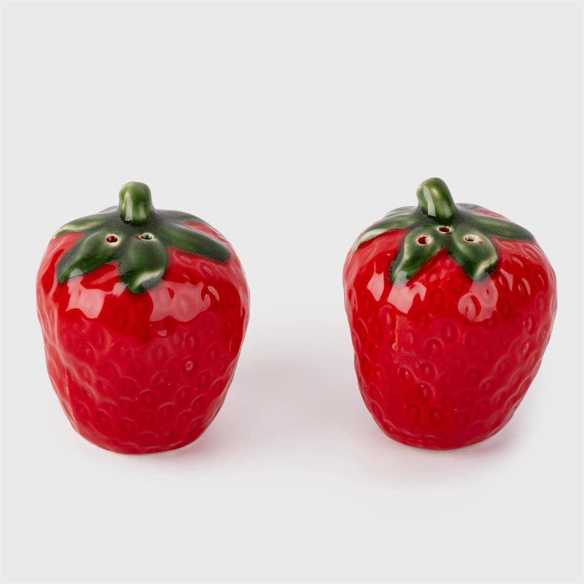 TRUU Strawberry Salt & Pepper Shakers, Set/2, 2