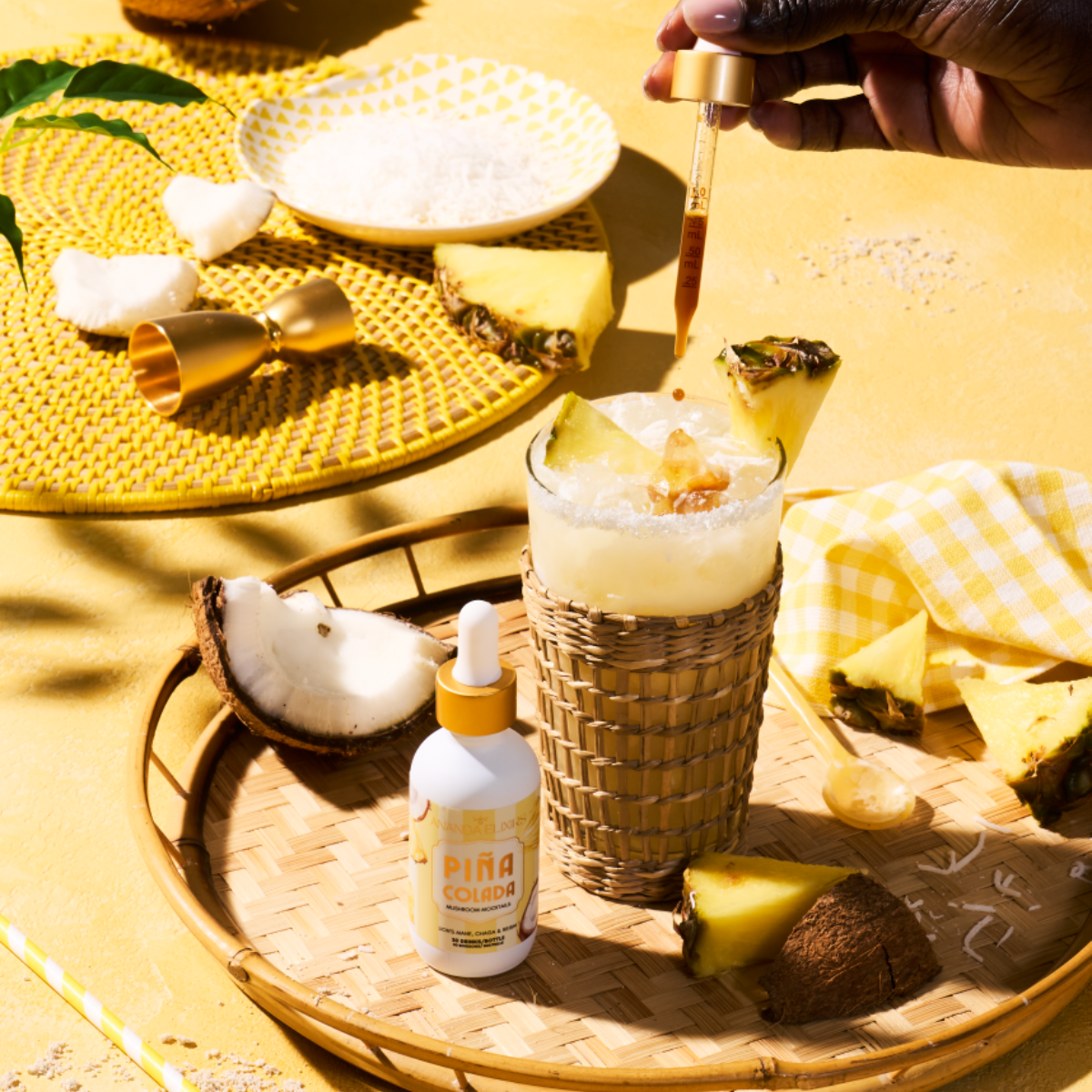 Ananda Mushroom Mocktails