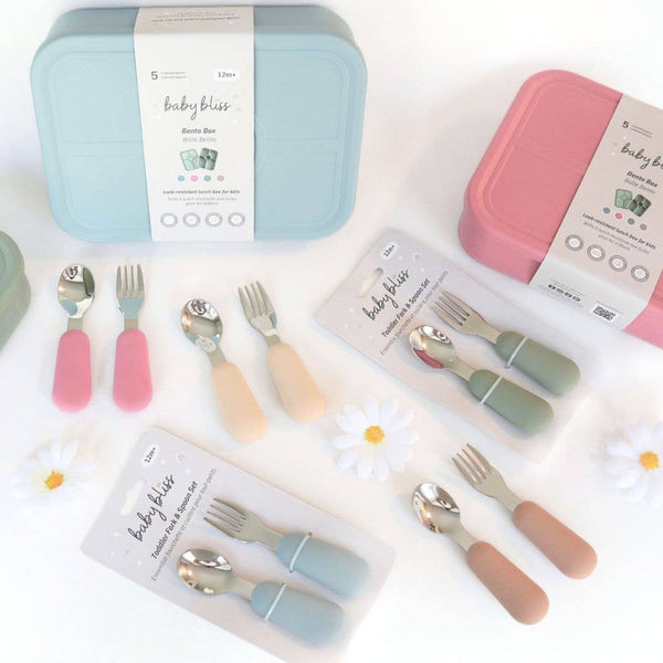 Baby bliss Kids Bento Box, Leak-Proof & 100% Silicone