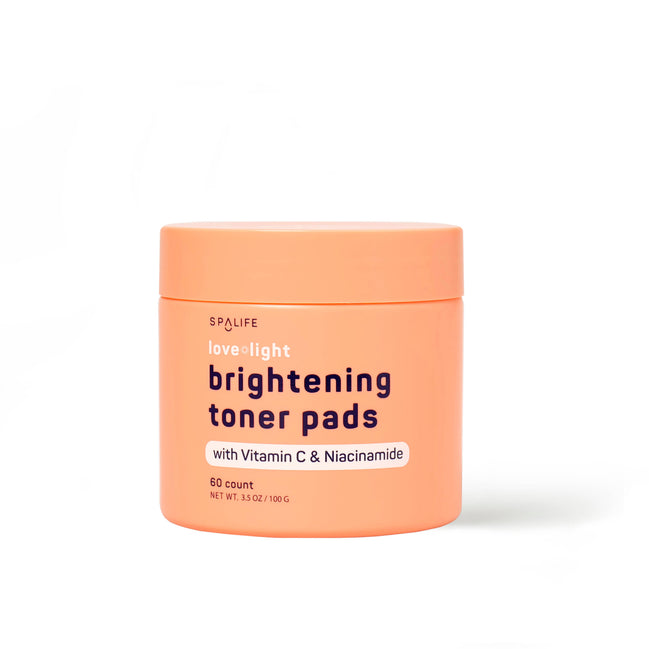 Love + light Brightening Toner Pads - 60 count