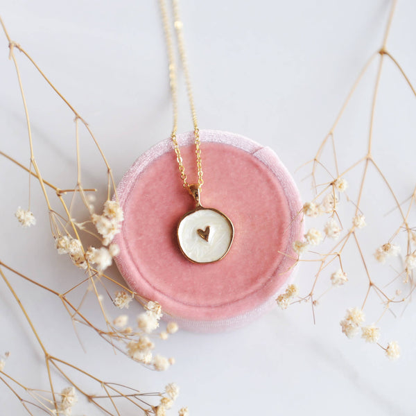 Oh So Lovely ARIELLA, Sweet Heart Necklace, Pretty Gift for her