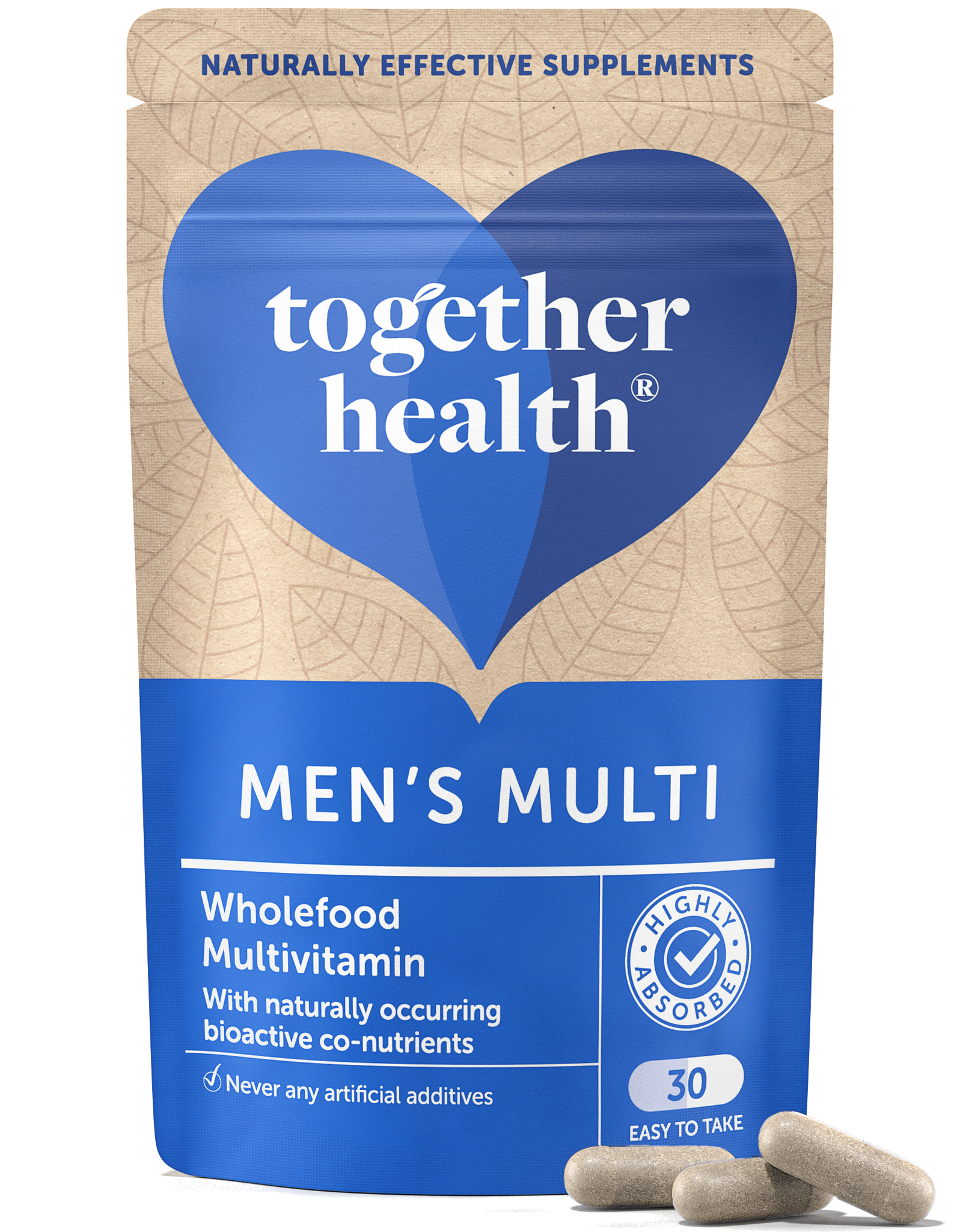 Together Health Men’s Multivitamin – Vegan – 30 Capsules