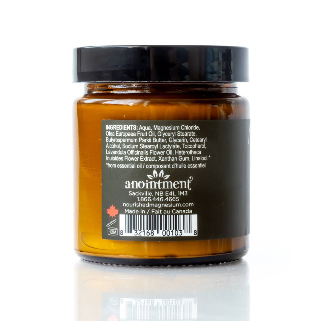 Anointment Natural Skin Care Magnesium Cream with Arnica - Lavender