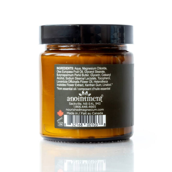 Anointment Natural Skin Care Magnesium Cream with Arnica - Lavender