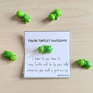 UNLIFTED INK Turtley Awesome Cheer-Up Card with Positivity Message