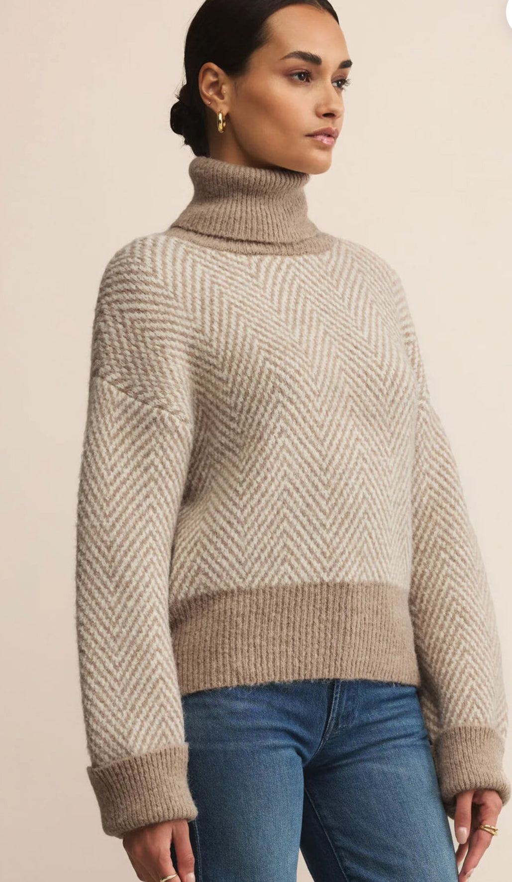 ZSUPPLY Balkan Funnel Neck Sweater
