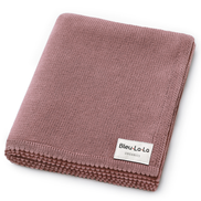 Bleu La La 100% Organic Luxe Baby Blanket