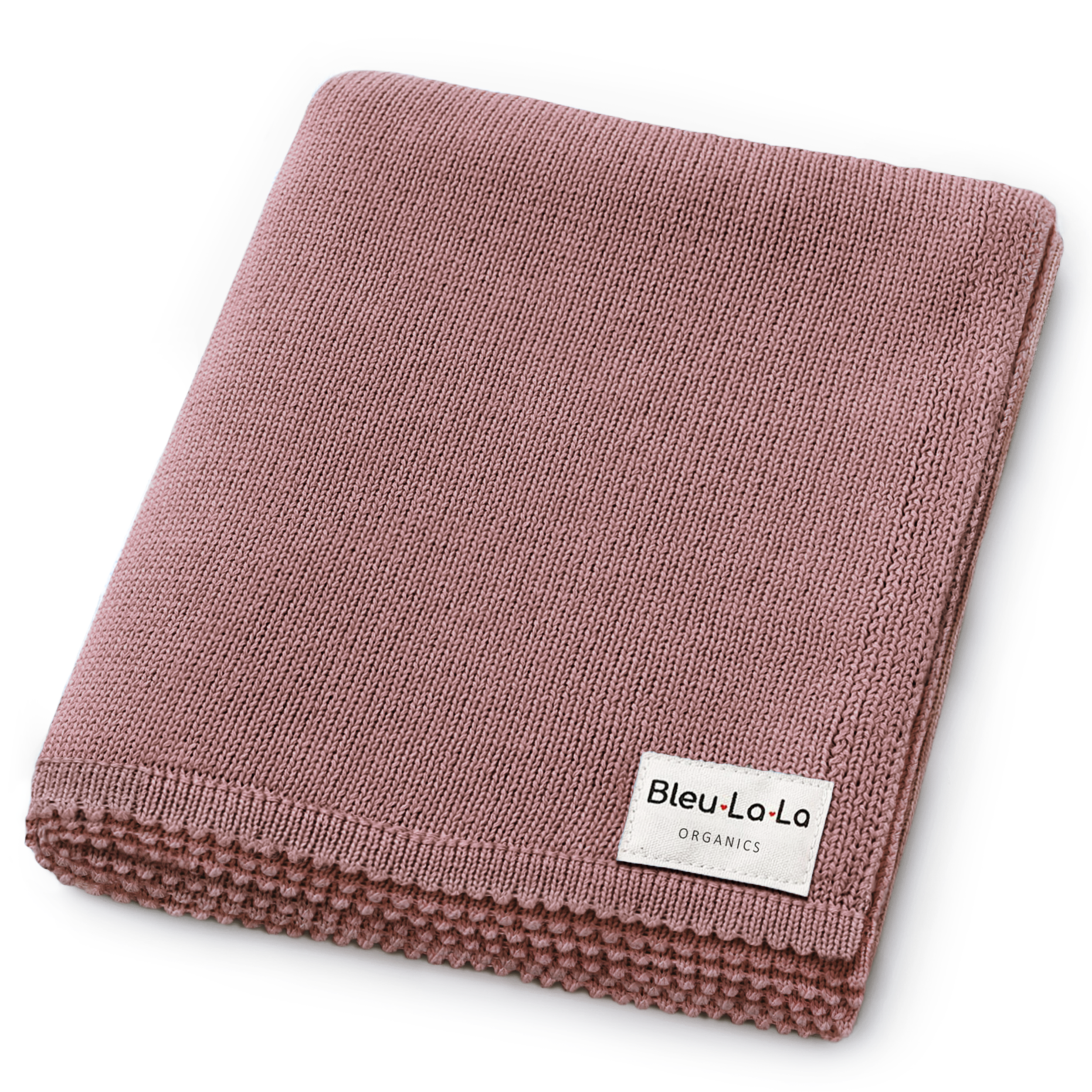 Bleu La La 100% Organic Luxe Baby Blanket