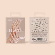 INKED BY DANI Celestial Temporary Tattoo Pack