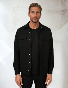 STONE ROSE Knit Stretch Twill Jacket