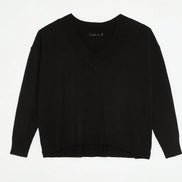 DELUC BETULA V NECK SWEATER