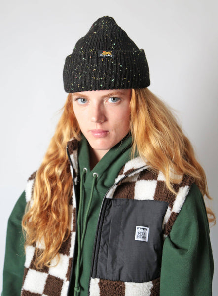 MUTTONHEAD Trail Toque - Black Rainbow Speckle