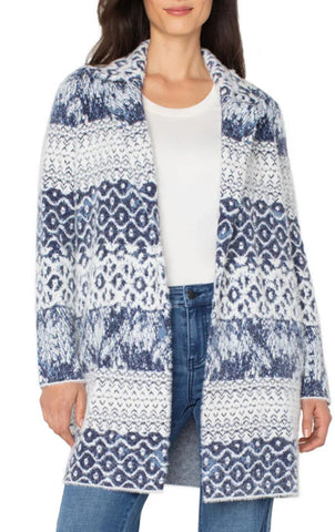 LIVERPOOL OPEN FRONT SWEATER COAT