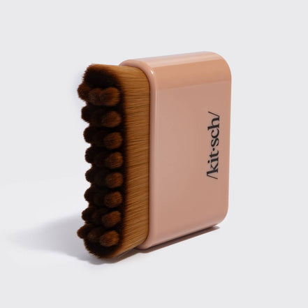 KITSCH Lymphatic Contour Face Brush - Terracotta