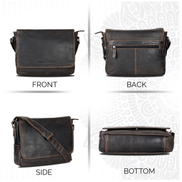 GREENWOOD LEATHER Smart Messenger Steven Mini 11