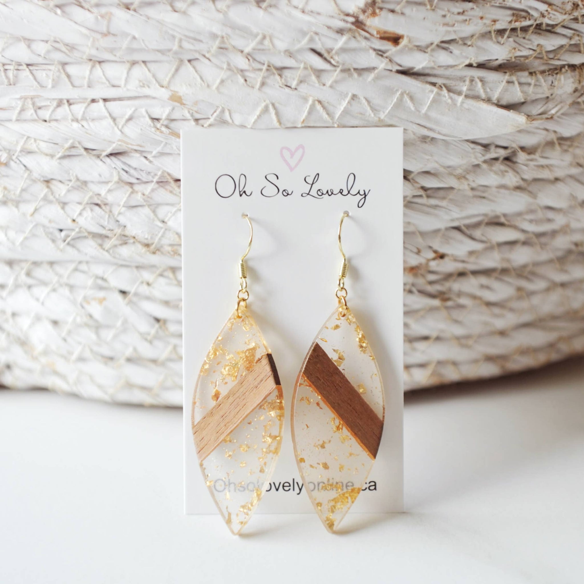 OH SO LOVELY Iris Drop Earrings 