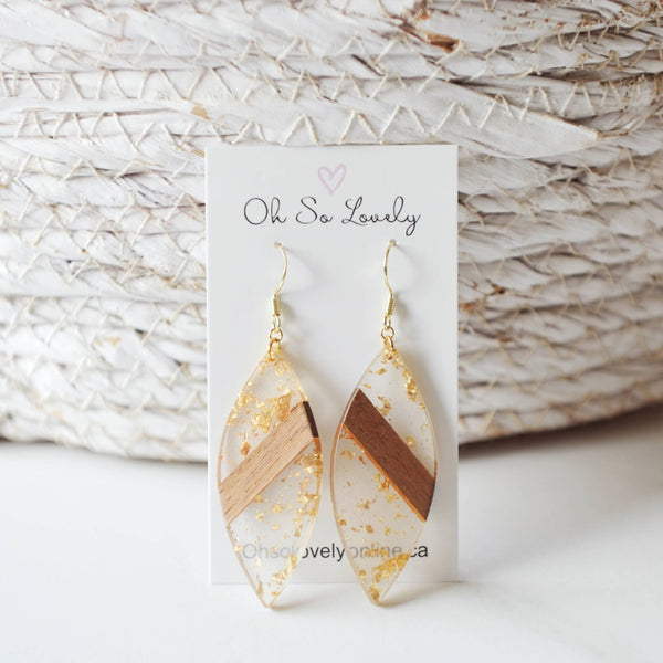 OH SO LOVELY Iris Drop Earrings 