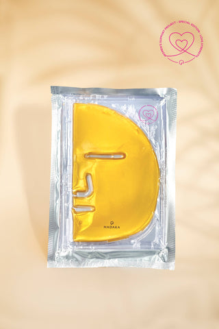 24KT Gold Face Mask Hydrating & Brightening HA+VitA+Collagen