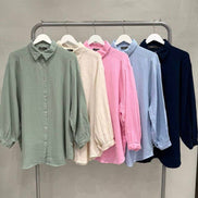 ANA Oversized Muslin Shirts