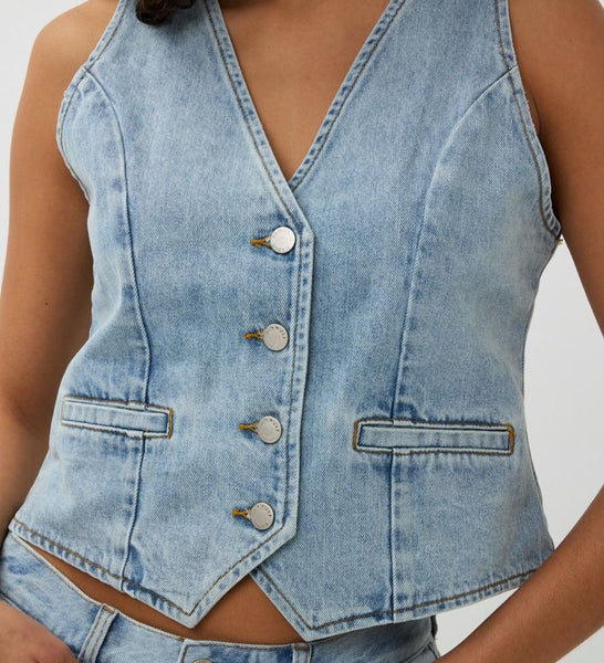 ESQUALO DENIM VEST