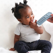 Baby bliss Sensory Popper Teether Phone - Sage