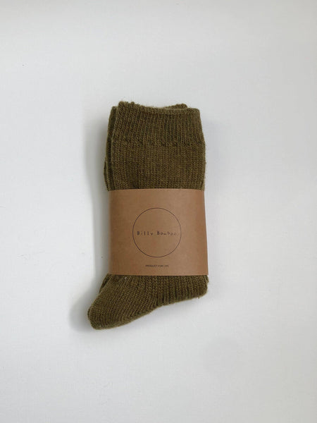 BILLY BAMBOO ICELAND WOOL SOCKS - neutral