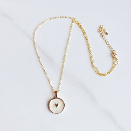 Oh So Lovely ARIELLA, Sweet Heart Necklace, Pretty Gift for her