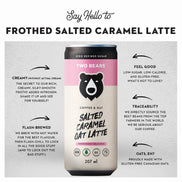 TWO BEARS Frothed Salted Caramel Oat Latte (207 ml)