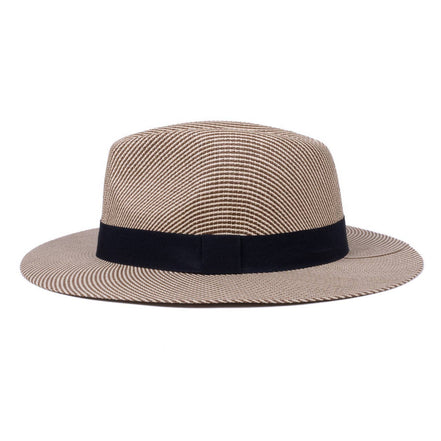 SELINI Men's S/S Black Banded Fashion Fedora hat